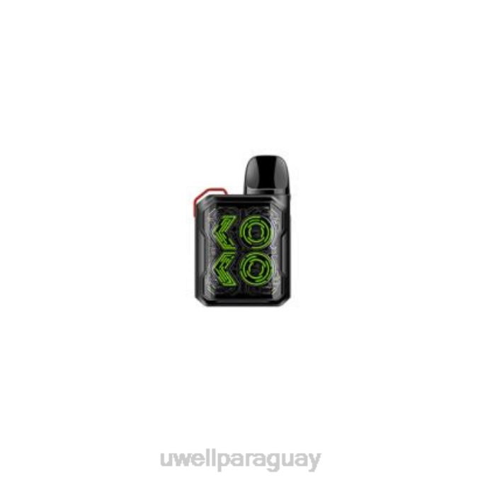 R8Z0K100 - UWELL vape flavors negro mate UWELL CALIBURN GK2 kit de cápsulas
