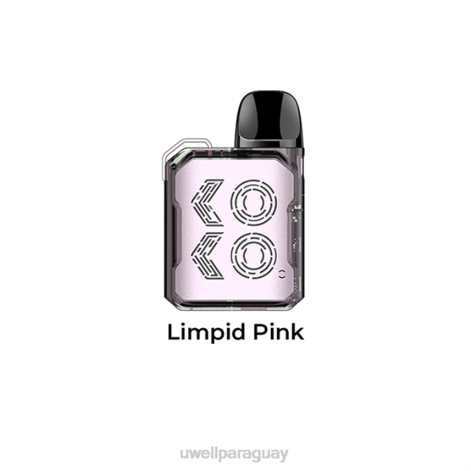 R8Z0K102 - UWELL e cigarette rosa límpido UWELL CALIBURN GK2 kit de cápsulas