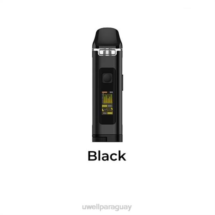 R8Z0K117 - vaporizador UWELL negro UWELL CROWN D kit de cápsulas