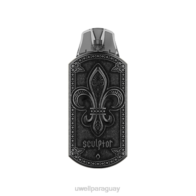 R8Z0K12 - UWELL e cigarette gris UWELL SCULPTOR sistema de cápsulas