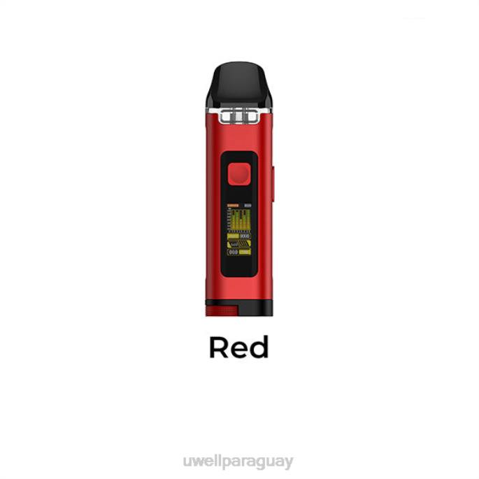 R8Z0K122 - UWELL e cigarette rojo UWELL CROWN D kit de cápsulas