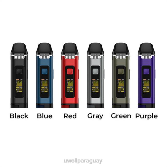 R8Z0K122 - UWELL e cigarette rojo UWELL CROWN D kit de cápsulas