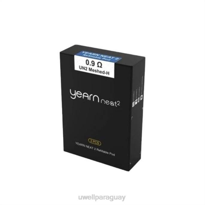 R8Z0K162 - UWELL e cigarette 09 ohmios UWELL YEARN NEAT 2 cápsulas de repuesto (paquete de 2)