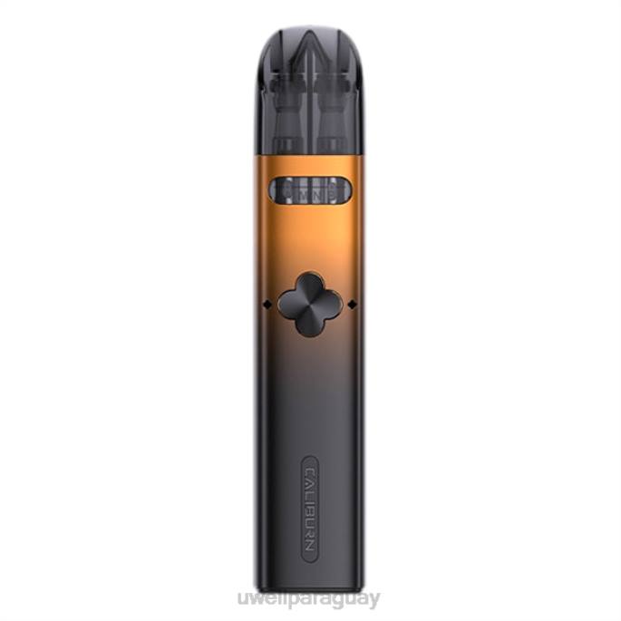 R8Z0K166 - UWELL Asunción naranja/negro UWELL CALIBURN EXPLORER kit (sistema de cápsulas)