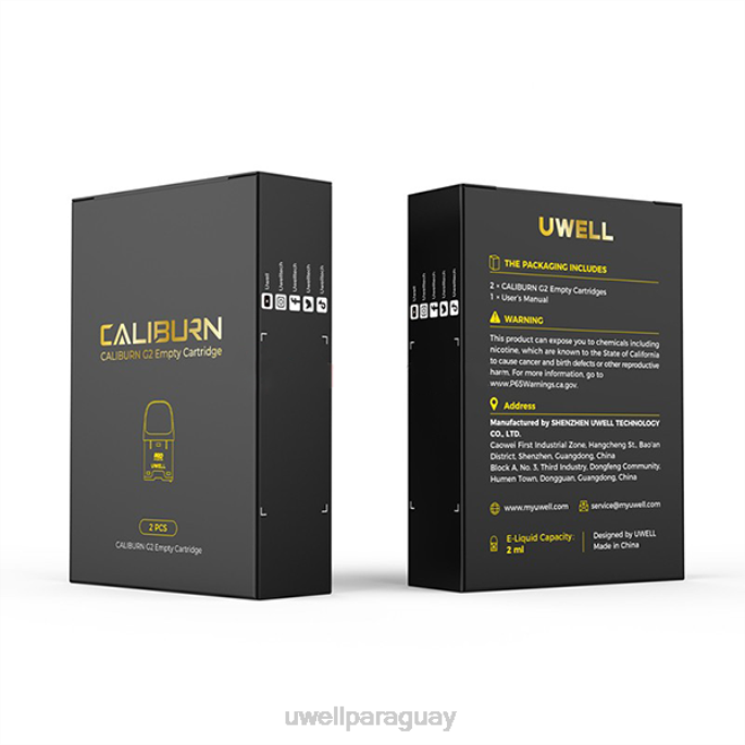 R8Z0K17 - vaporizador UWELL 2 paquetes UWELL CALIBURN G2 vainas de repuesto