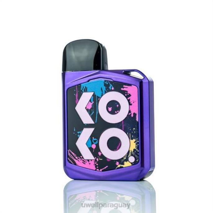 R8Z0K181 - UWELL Paraguay púrpura UWELL CALIBURN KOKO PRIME kit de cápsulas 15w