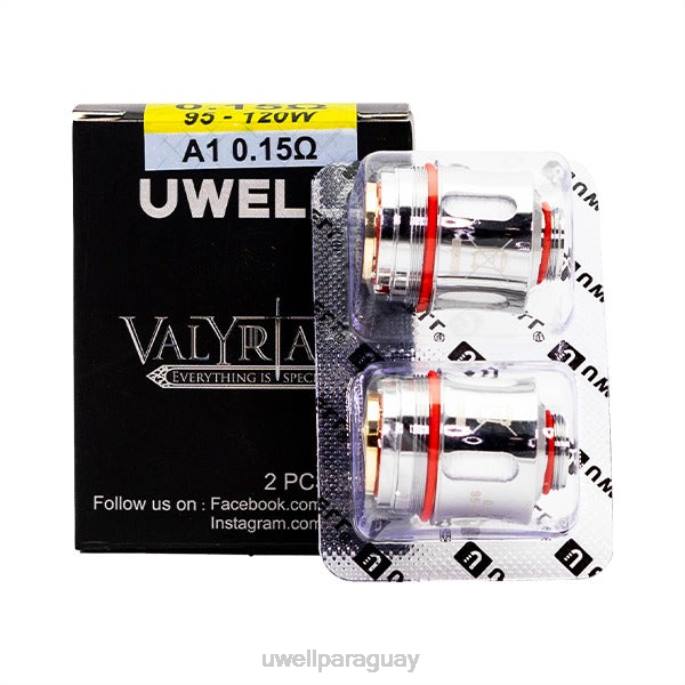 R8Z0K259 - vaper UWELL precio a1 015 ohmios UWELL VALYRIAN bobina de repuesto (paquete de 2)