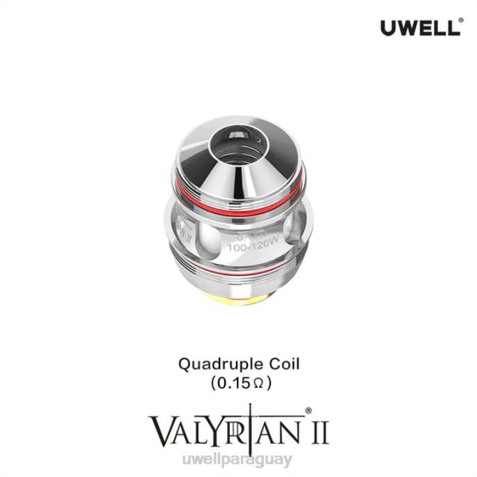 R8Z0K29 - vaper UWELL precio un2 doble malla 014ohm UWELL VALYRIAN 2 bobinas de repuesto (paquete de 2)