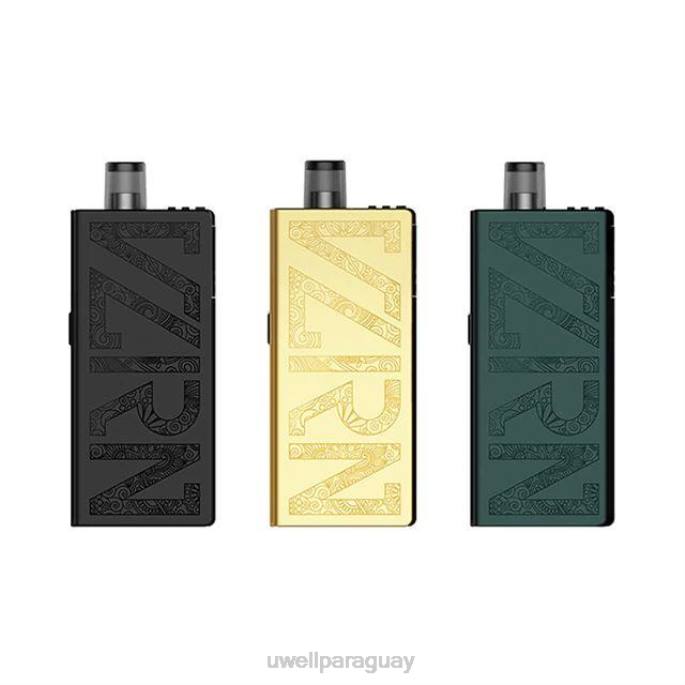 R8Z0K363 - UWELL disposable vape verde metalizado UWELL VALYRIAN kit de cápsulas 25w