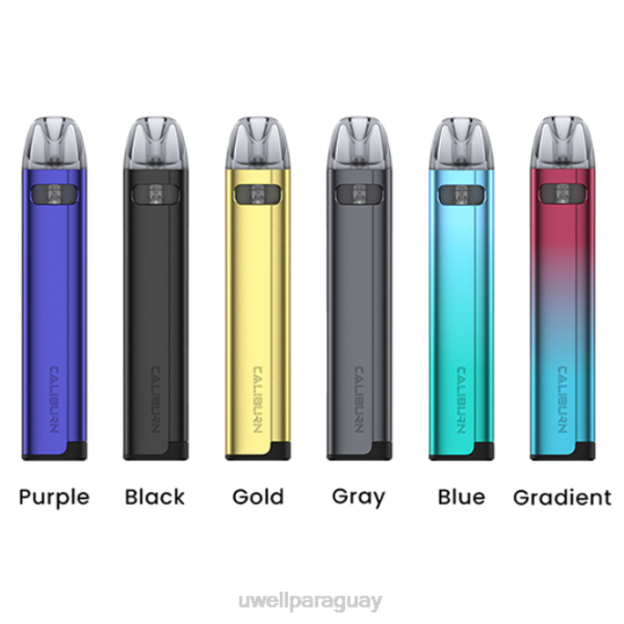 R8Z0K61 - UWELL Paraguay negro UWELL CALIBURN A2S equipo