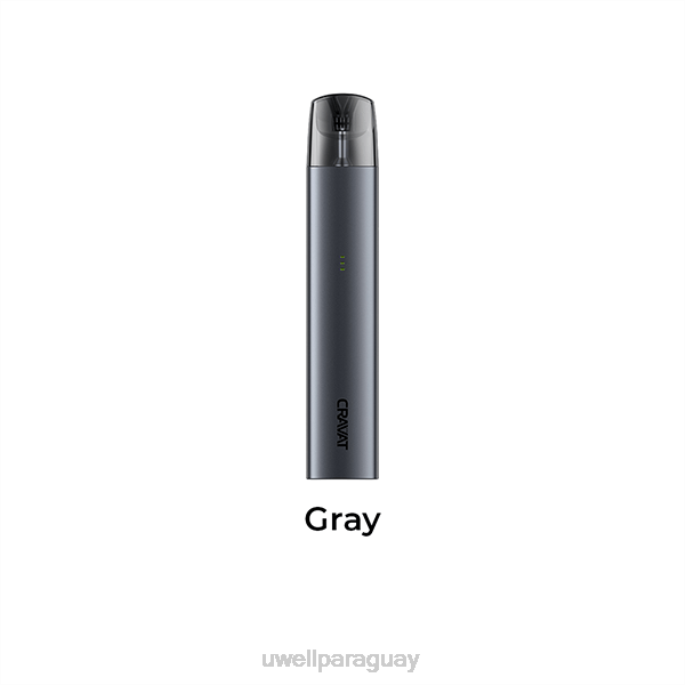 R8Z0K80 - UWELL vape flavors gris UWELL CRAVAT sistema de cápsulas