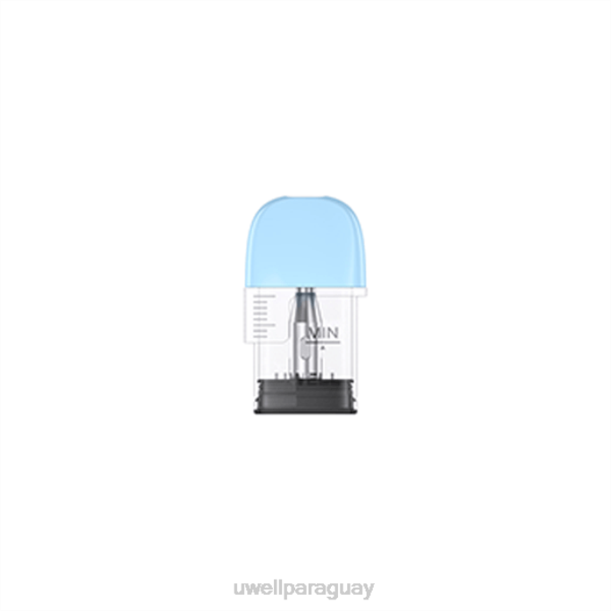 R8Z0K84 - UWELL vape for sale 12 ohmios UWELL POPREEL P1 cápsula de repuesto (paquete de 4)