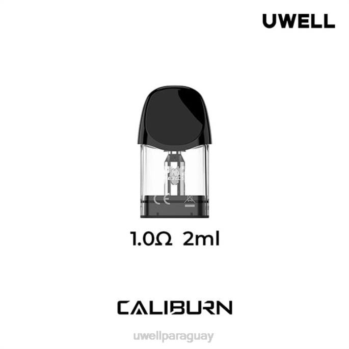 R8Z0K18 - UWELL sabor 1,0 ohmios UWELL CALIBURN A3 vainas de repuesto | paquete de 4