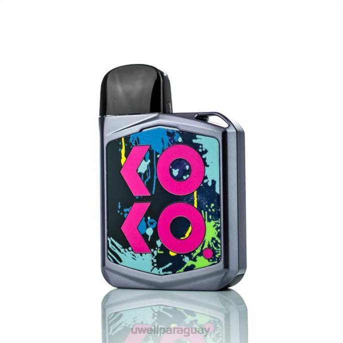 R8Z0K180 - UWELL vape flavors gris UWELL CALIBURN KOKO PRIME kit de cápsulas 15w