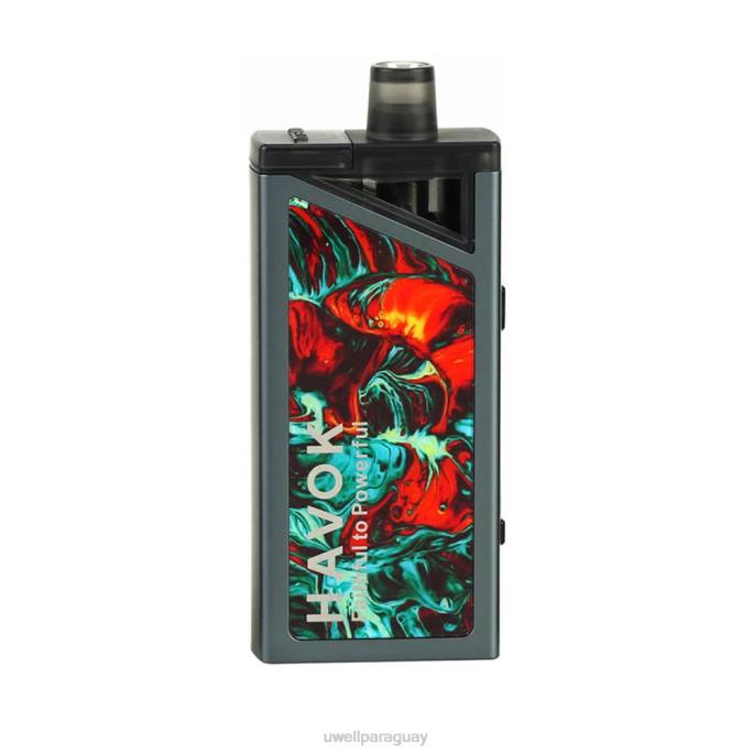R8Z0K187 - vaporizador UWELL verde UWELL HAVOK V1 kit 65w