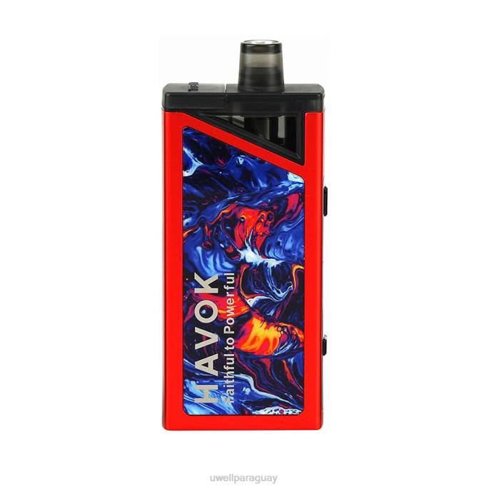 R8Z0K188 - UWELL sabor rojo UWELL HAVOK V1 kit 65w